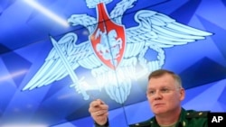 Berdevikê wezareta berevanîyê ya Rûsya Orgeneral Îgor Konashenkov