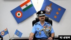 ভারতীয় বিমানবাহিনীর প্রধান এয়ার চিফ মার্শাল বিবেক রাম চৌধুরি