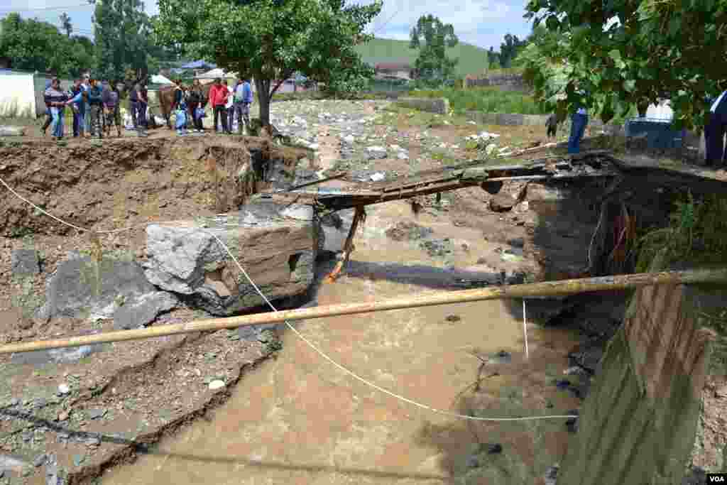 Daşkəsəndə leysan