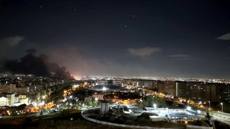 حملات هوایی گسترده آمریکا و اسرائیل از نیمه‌شب تا بامداد دوشنبه ۱۷ فروردین