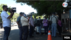 Periodistas nicaragüenses han denunciado hostigamiento, persecución judicial y la represión en su contra por parte del Gobierno de Daniel Ortega. [Foto Donaldo Hernández/ VOA].
