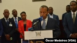 Patrice Trovoda toma posse como primeiro-ministro, São Tomé e Príncipe, 11 Novembro 2022