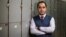 Hossein Ronaghi, shown in an undated photo, has been holding sit-ins across Tehran, Iran. 