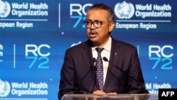 Direktur Jenderal WHO Tedros Adhanom Ghebreyesus. (Foto: AFP/Jack Guez)