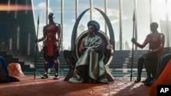 Salah satu adegan dalam film "Black Panther: Wakanda Forever". 