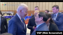 Biden Chinh ASEAN summit, November 12, 2022, Pnom Penh, Cambodia (video screenshot/VGP)