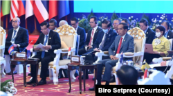 Dalam KTT ASEAN Di Kamboja, Presiden Jokowi sampaikan tantangan perekonomian kawasan dalam beberapa waktu ke depan tidak mudah. (Foto: Courtesy/Biro Setpres)