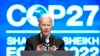 TT Biden phát biểu tại thượng đỉnh COP27, Sharm el-Sheikh, Egypt.