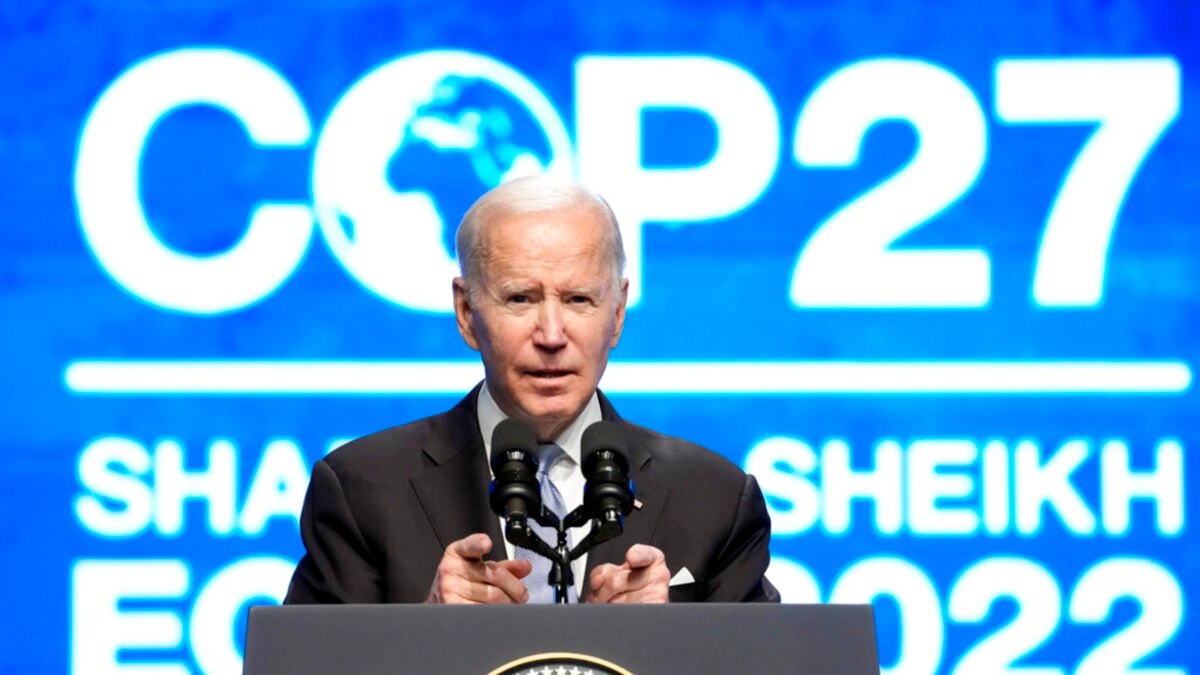 Biden at COP27 - Vimarsana News