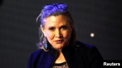 carrie fisher کری فیشر