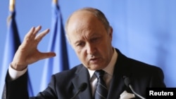 Le ministre français des Affaires étrangères Laurent Fabius (archives)