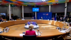 Predsednik Bajden govori na samitu SAD-EU u Evropskom savetu u Briselu, 15. juna 2021.