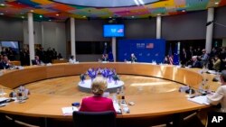 Predsjednik Biden govori na samitu SAD-EU u Evropskom savjetu u Briselu, 15. juni 2021.