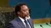 Joseph Kabila, président de la République démocratique du Congo (RDC) devant l’Assemblée générale des Nations unies, à New York, 23 septembre 2017.