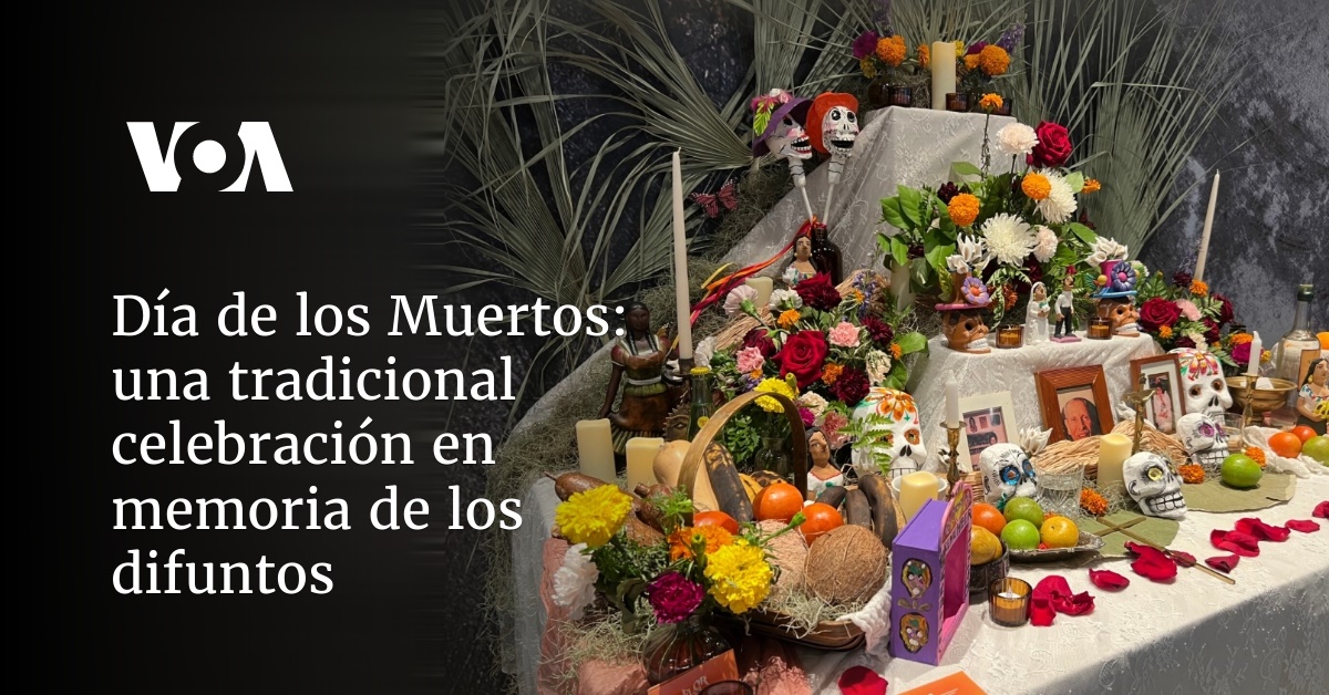 Cuándo llegan los fieles difuntos en el Día de Muertos?