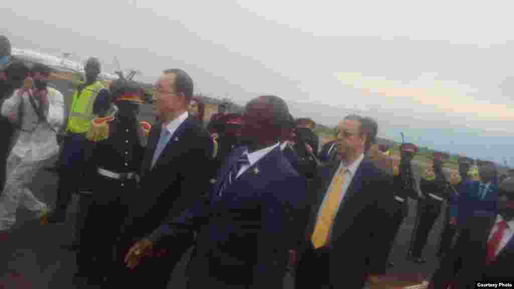 Ziyarar Ban Ki-moon kasar Burundi