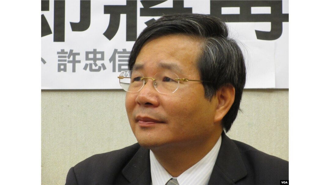 台灣在野台聯黨立委 許忠信(美國之音張永泰拍攝)