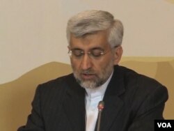 Iran's chief negotiator Saeed Jalili (VOA video)