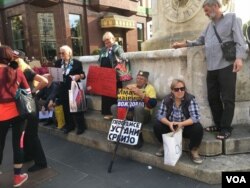 24. protest "1 od 5 miliona" u Beogradu, 18. maja 2019. (Foto: Aleksandra Nenadović, VOA)