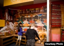 Visitors can smell the spices or fruits that are part of the exhibit on Muslim cultures, says Lizzy Martin, director of exhibit development and museum planning at the Children's Museum of Manhattan.