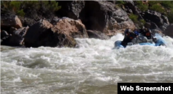 The Colorado River through the Grand Canyon is famous for whitewater rapids, including Lava Falls, the scariest rapids in the park.