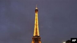 프랑스 파리의 에펠탑.