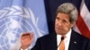 U.S. Secretary of State John Kerry speaks during a news conference in Vienna, Austria, May 17, 2016. 