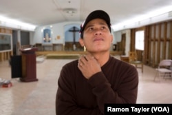 Victor Ngo typically organizes events in Fatima Village’s church. But for now, his attention is turned to completing reconstruction on the altar and securing donations to replace its 30 ruined benches.