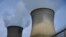 FILE - This photograph taken on July 24, 2023, shows cooling towers at the Bugey Nuclear Power Plant in Bugey in the Saint-Vulbas commune, eastern France.