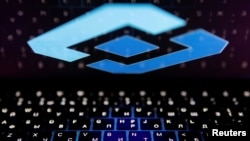 The logo of Russia's state communications regulator, Roskomnadzor, is reflected in a laptop screen in this picture illustration taken February 12, 2019. REUTERS/Maxim Shemetov