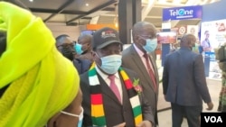 President Emmerson Mnangagwa at Zimbabwe International Trade Fair 2022