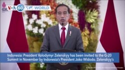 VOA60 World - President Volodymyr Zelenskyy invited to the G-20 Summit in November