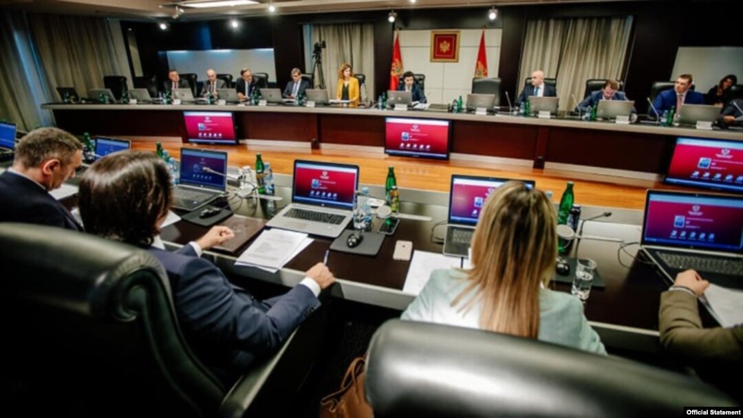 Konstitutivna sjednica nove Vlade Crne Gore (Foto: radio televizija Crne Gore/rtcg.me)