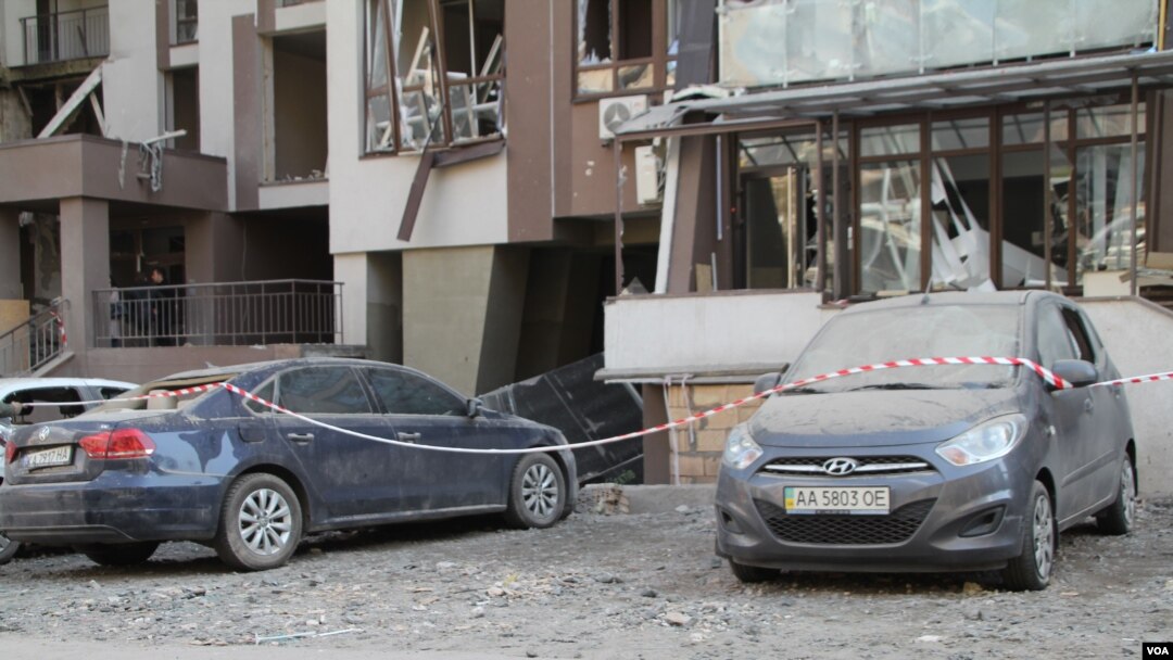 Russian missile hit Kiyev