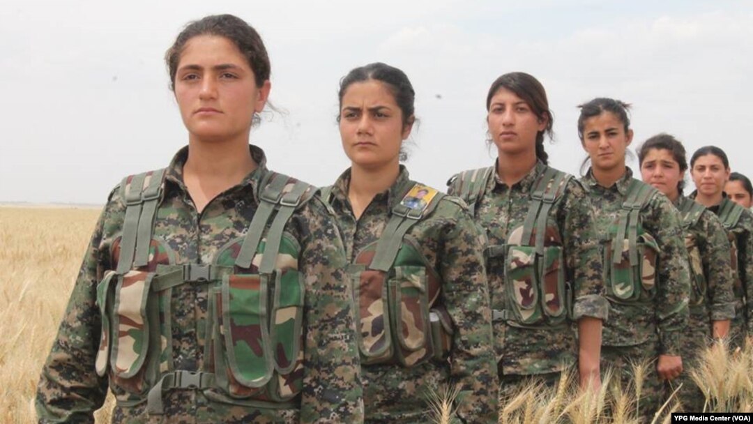 Female Kurdish Fighters