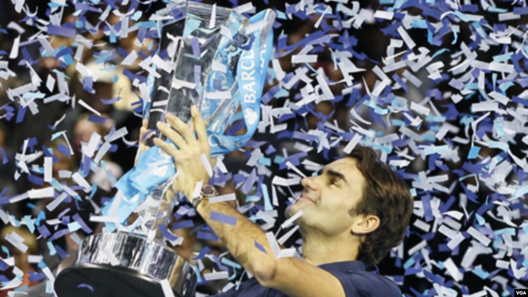 Roger Federer yang baru saja memenangkan turnamen Final ATP World Tour bulan lalu akan membela timnas Piala Davis Swiss tahun depan. (foto:dok)