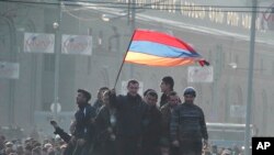 Протестная акция в Ереване (архивное фото)