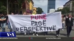 Tiranë, protestë për të drejtat e punëtorëve