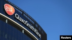 制药业巨头葛兰素史克(GlaxoSmithKline)公司在伦敦的总部大楼。（路透社2022年1月17日）