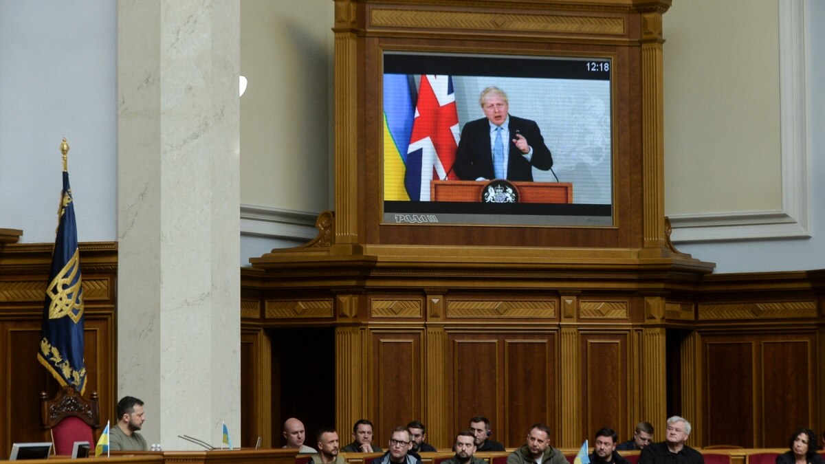Борис Джонсон – Верховной Раде: «Украина победит, Украина будет свободной».