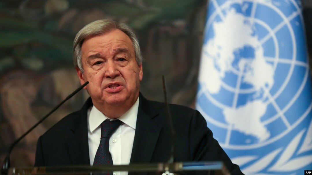 Sakatare Janar na Majalisar Dinkin Duniya Antonio Guterres