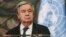 Le secrétaire-général de l'ONU Antonio Guterres a salué en l'Union africaine un "modèle en matière de coopération régionale".