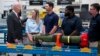 President Joe Biden speaks during tour of the Lockheed Martin Pike County Operations facility where Javelin anti-tank missiles are manufactured, May 3, 2022, in Troy, Alabama.