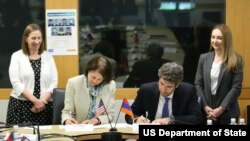 ԱՄՆ և ՀՀ կառավարությունները Հայ-ամերիկյան ռազմավարական երկխոսության վերաբերյալ հանդես են եկել համատեղ հայտարարությամբ