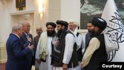 Uzbekistan-Taliban talks are held in Kabul, Afghanistan, Oct. 7, 2021. (Photo credit: mfa.uz)
