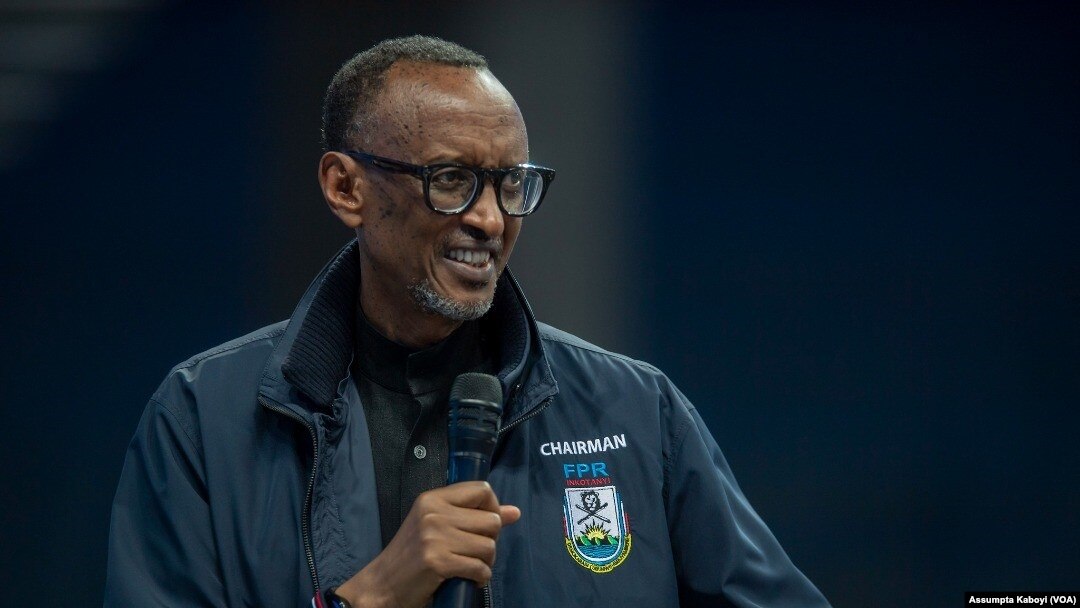 Prezida w'u Rwanda Paul Kagame 