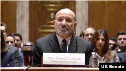 美国商务部长卢特尼克在参议院作证。(2026年2月10日)