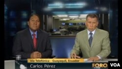 El analista Luis Botello, director de Proyectos Especiales del Centro Internacional para Periodistas, estuvo en los estudios en Washington junto al periodista Gilberto Cabrera.