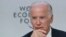 U.S. Vice President Joe Biden speaks during a panel discussion titled "Cancer Moonshot: A Call to Action" during the World Economic Forum in Davos, Switzerland, Jan. 19, 2016. 