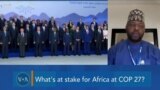 What's at Stake for Africa at COP27?